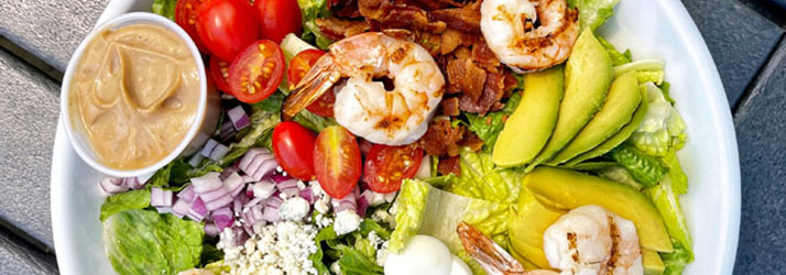Cobb Salad with Grilled Shrimp in Greenville SC