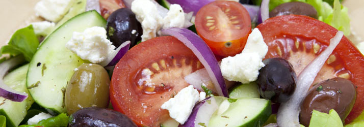 Greek Salad in Whitefish MT