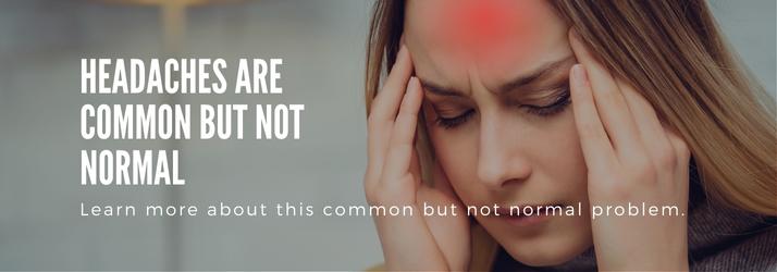 Headaches – You Don’t Need to Suffer  in Raleigh NC
