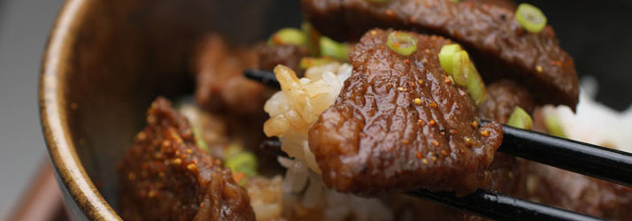 Korean Beef Bowls in Columbus Ohio