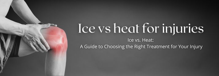 Ice vs Heat For Injuries in Garner NC