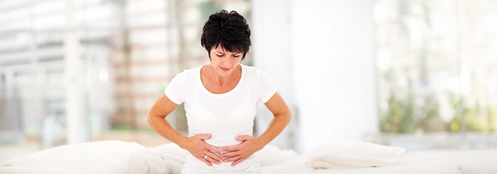 Woman With Digestive Disorder Symptoms