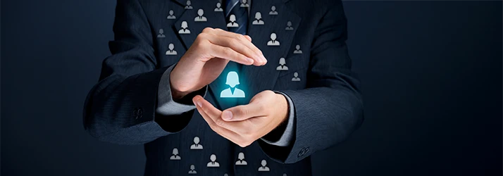 Hands holding patient icon symbolizing personalized functional medicine services Hands holding patient icon symbolizing personalized functional medicine services